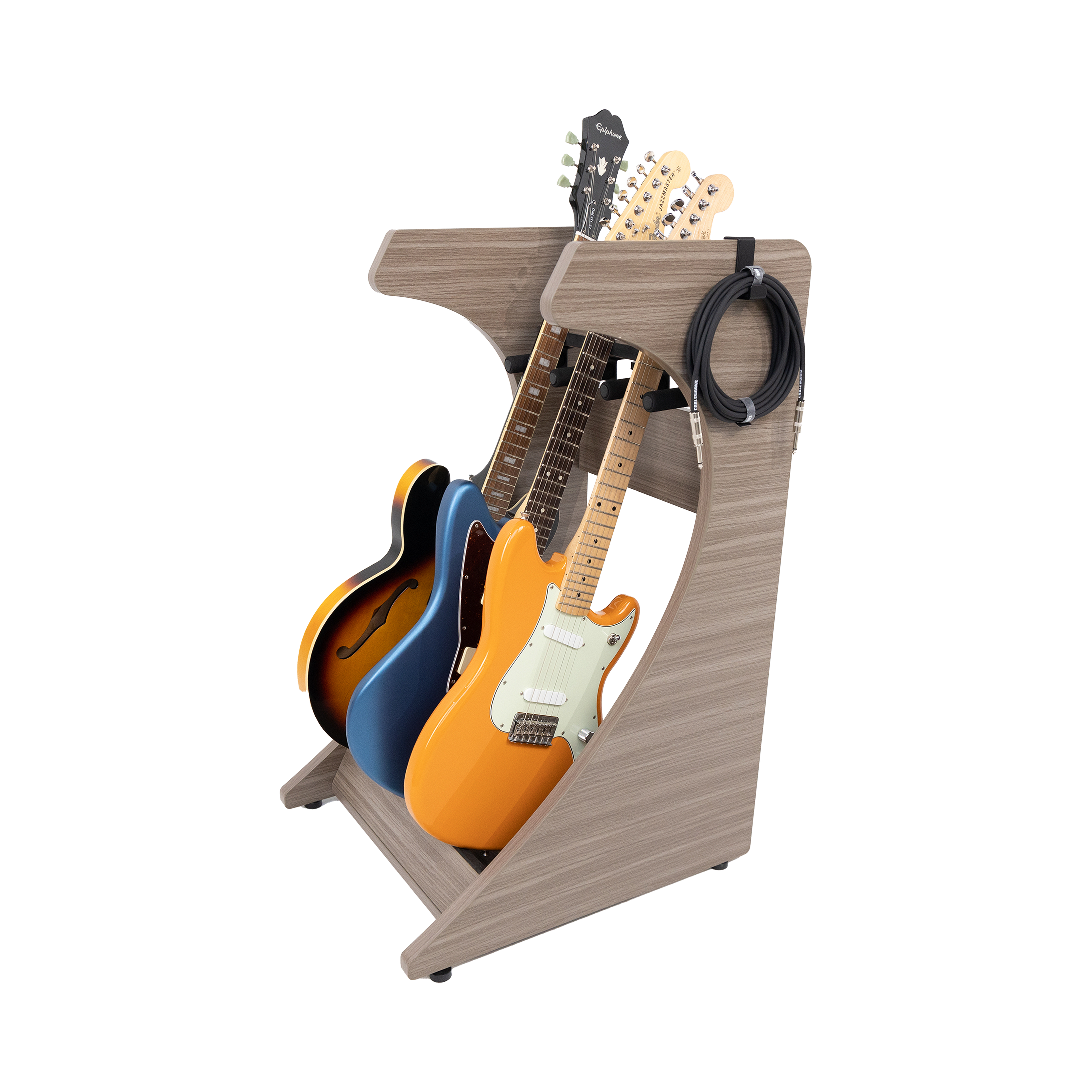 Elite Three Electric/Acoustic Guitar Rack – GRY