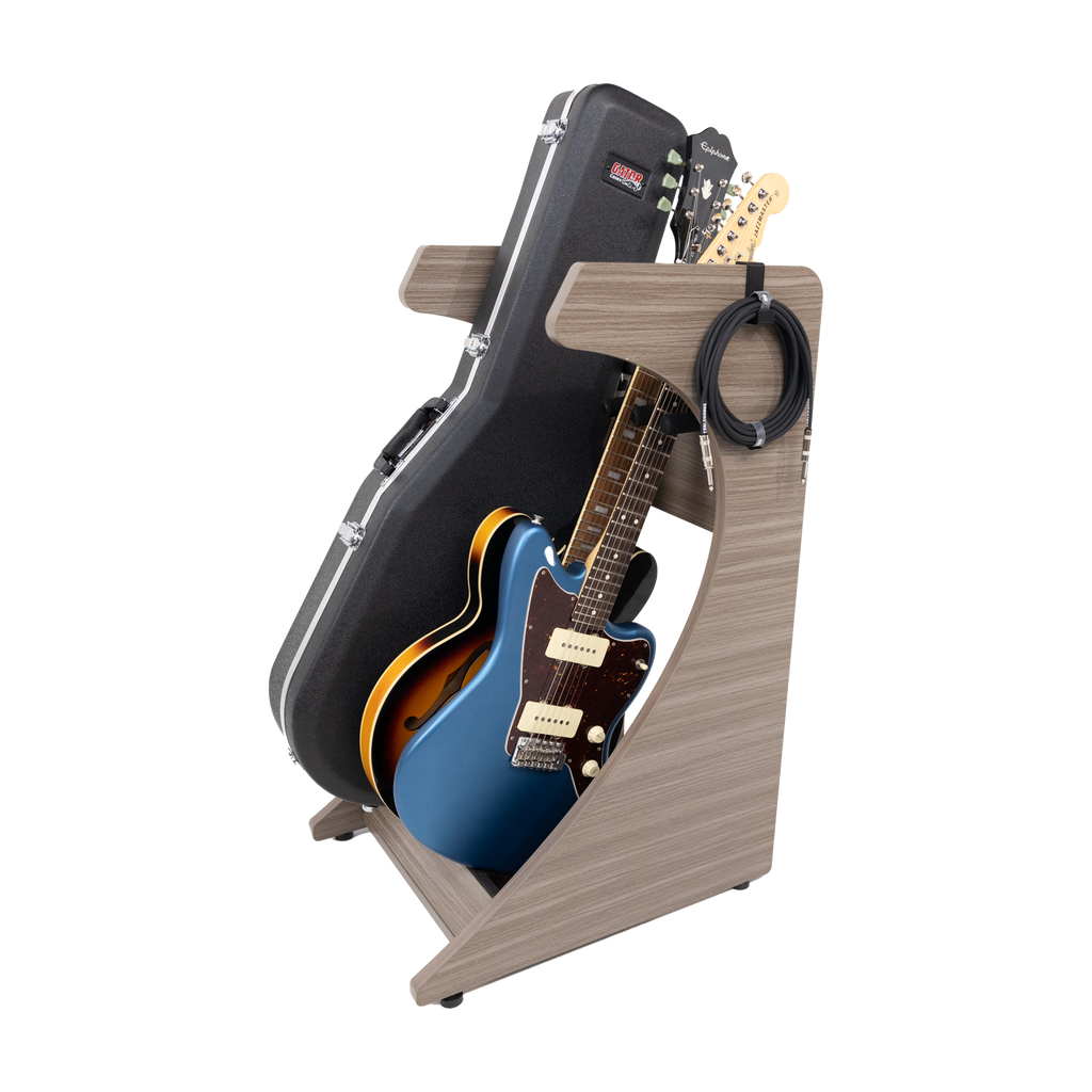 Elite Three Electric/Acoustic Guitar Rack – GRY