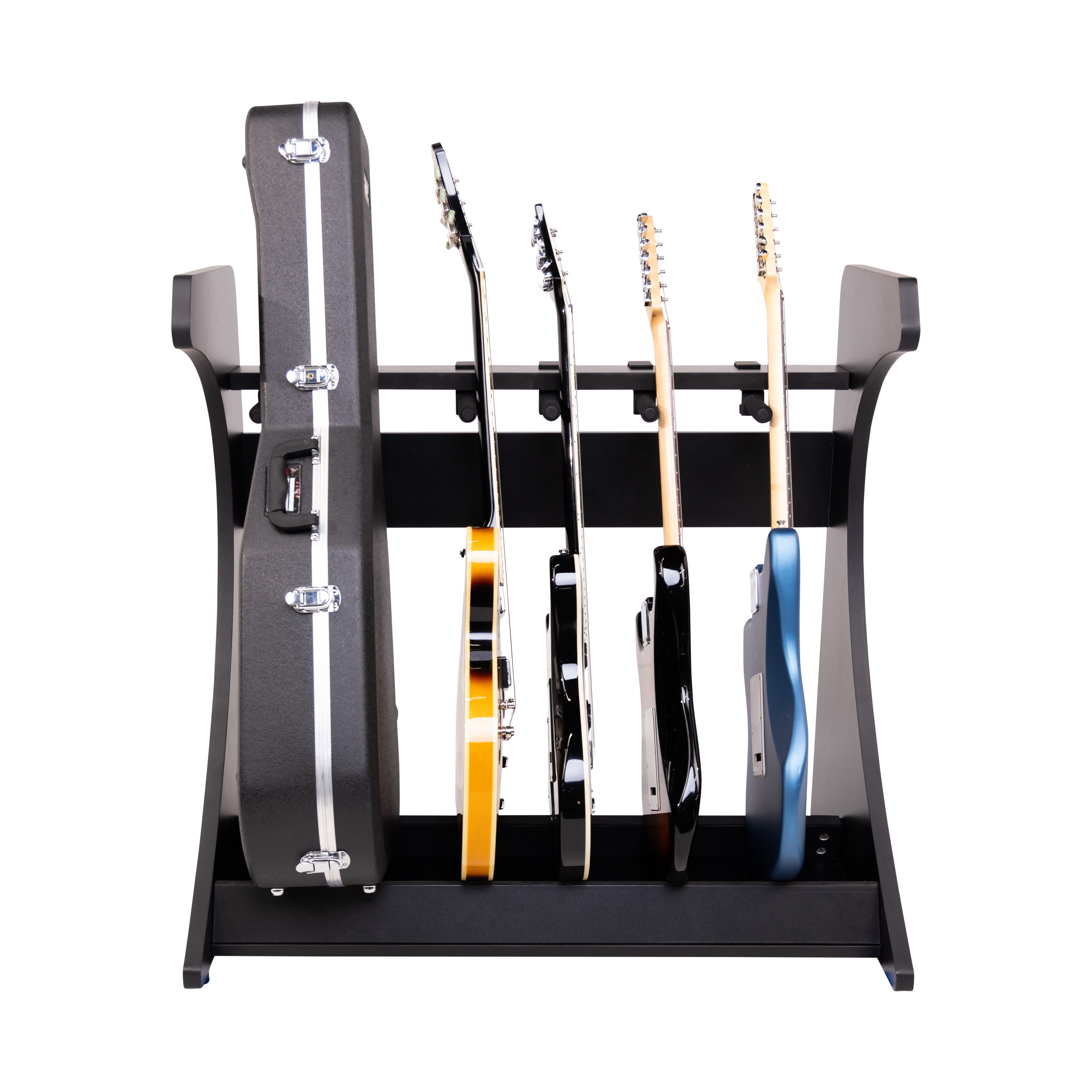 Elite Five Electric/Acoustic Guitar Rack - BLK