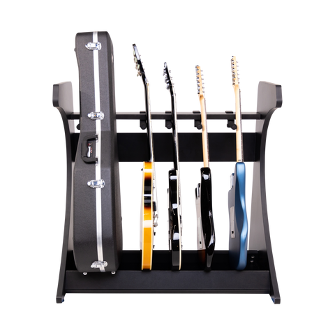 Elite Five Electric/Acoustic Guitar Rack - BLK