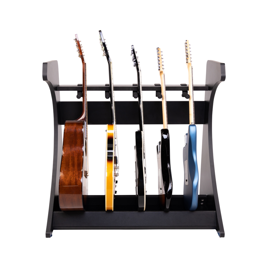 Elite Five Electric/Acoustic Guitar Rack - BLK