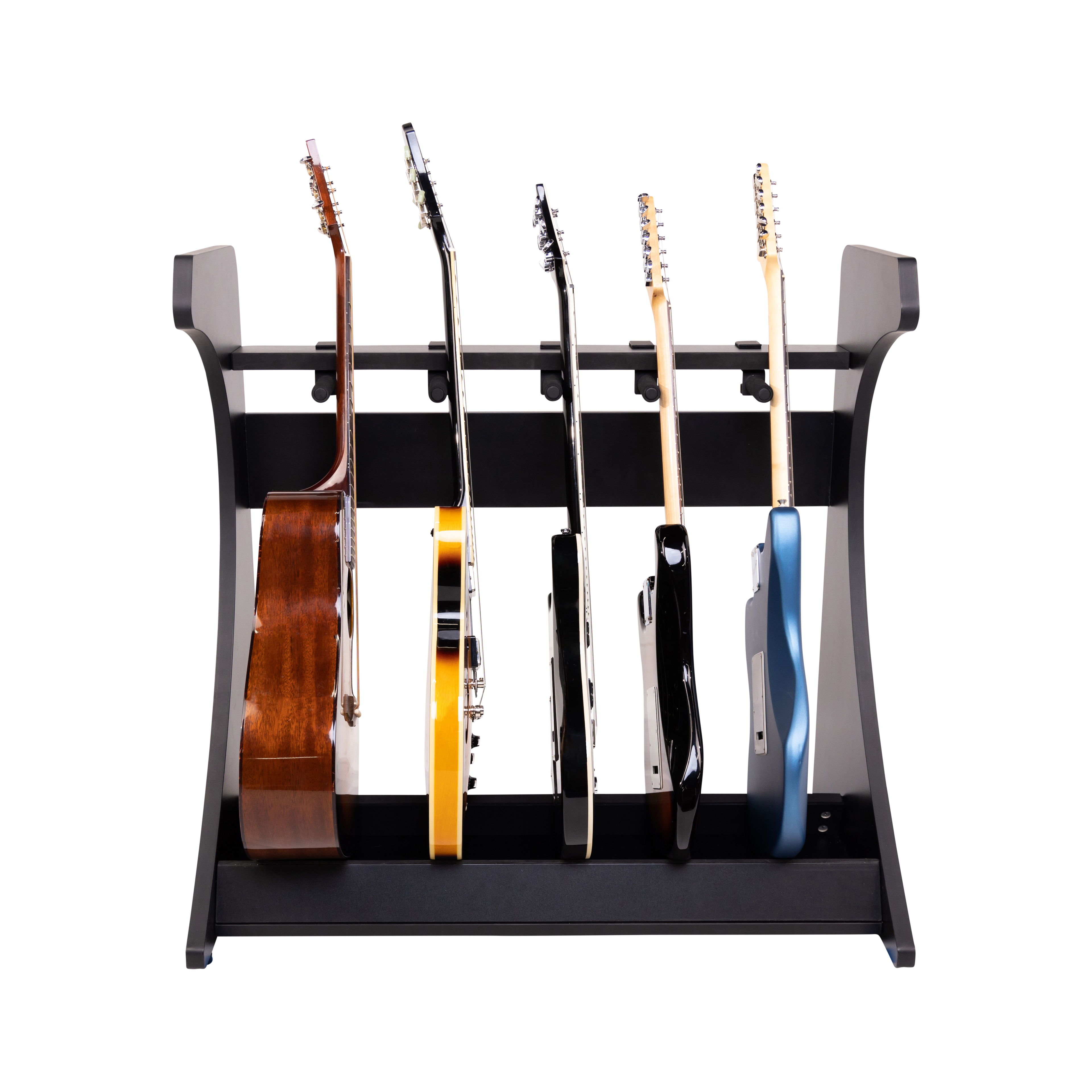 Elite Five Electric/Acoustic Guitar Rack - BLK