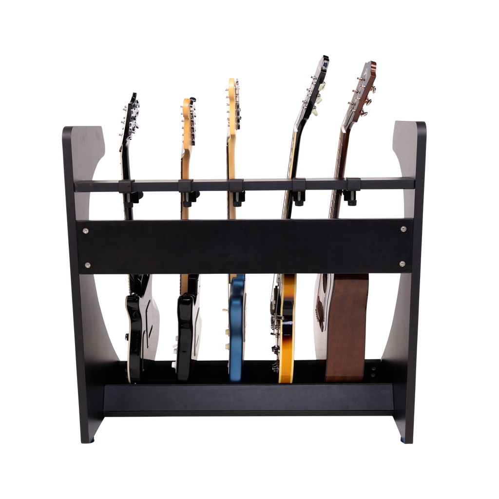 Elite Five Electric/Acoustic Guitar Rack - BLK