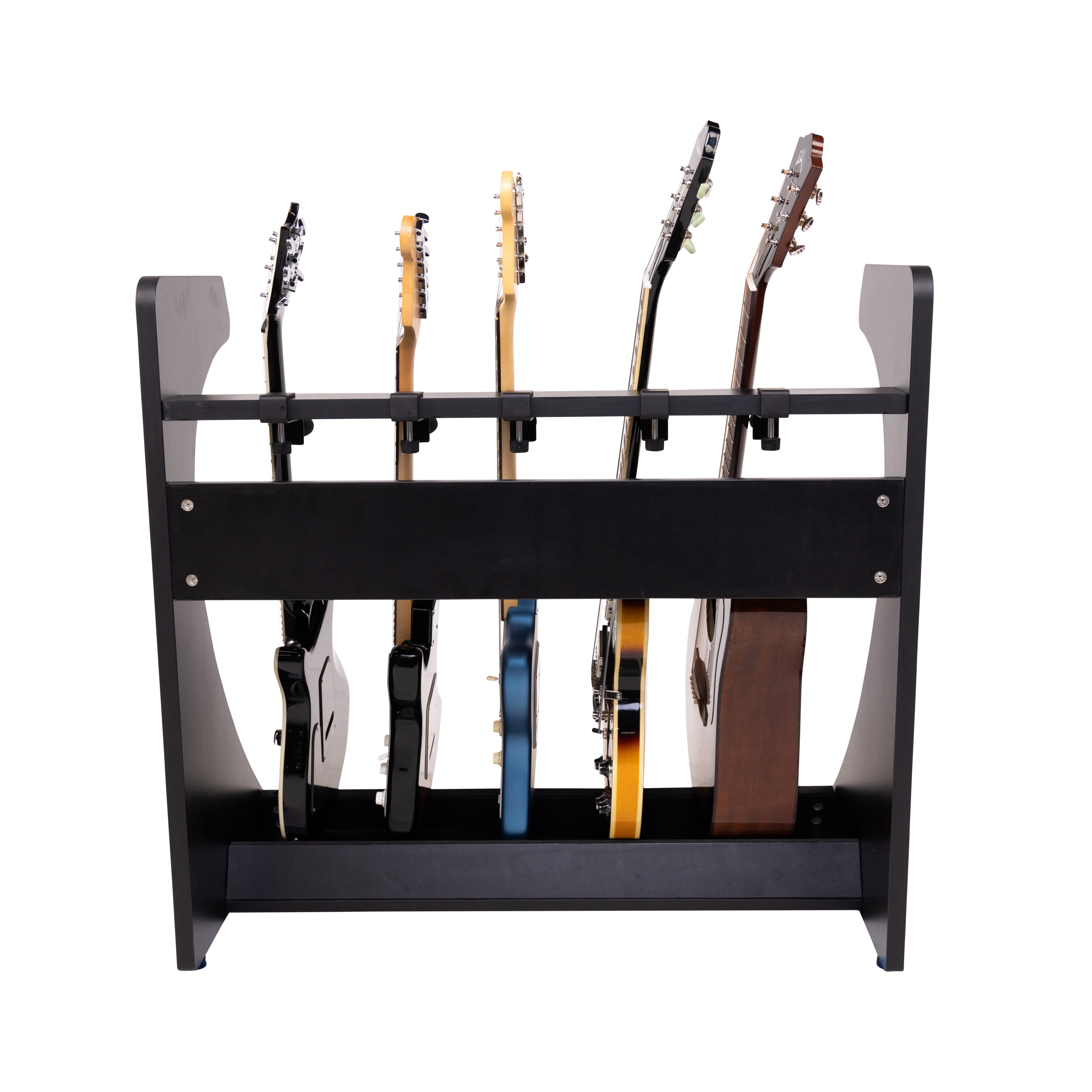 Elite Five Electric/Acoustic Guitar Rack - BLK