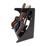 Elite Five Electric/Acoustic Guitar Rack - BLK
