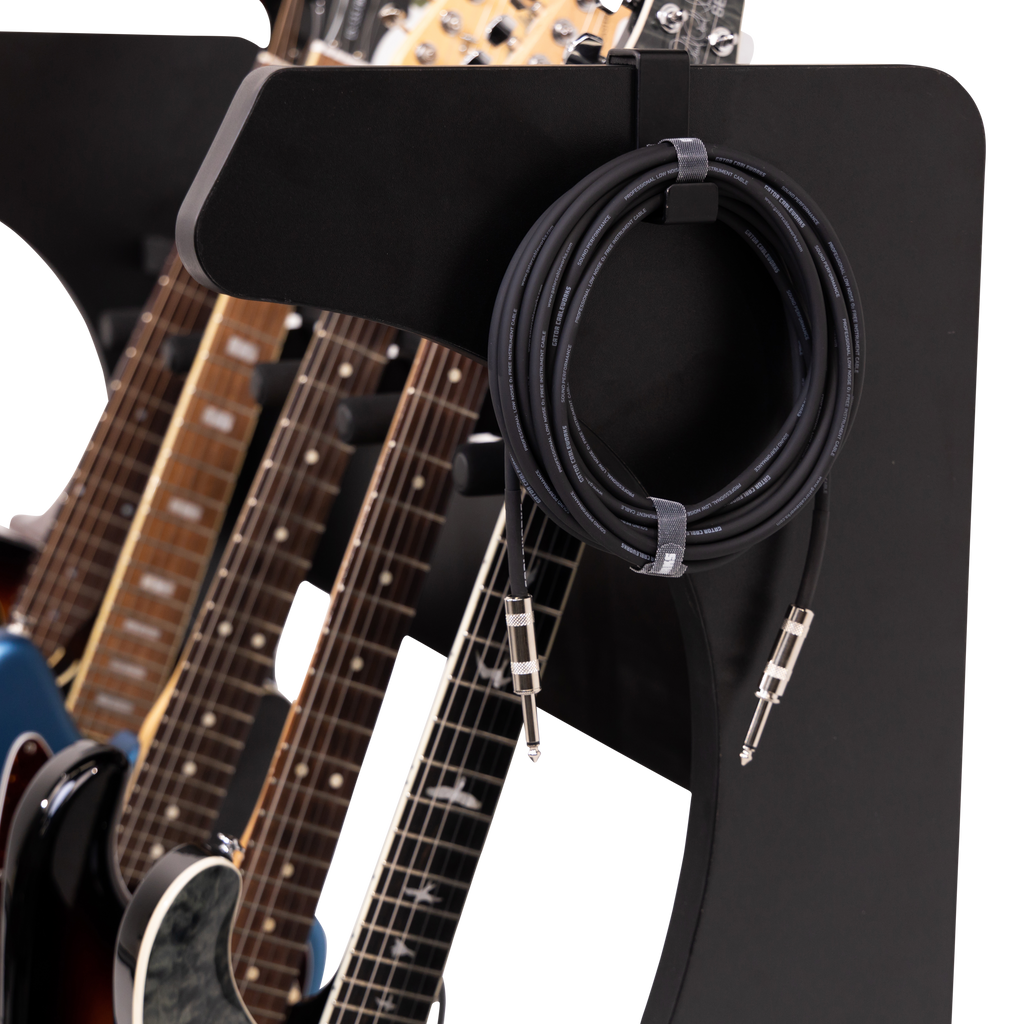 Elite Five Electric/Acoustic Guitar Rack - BLK
