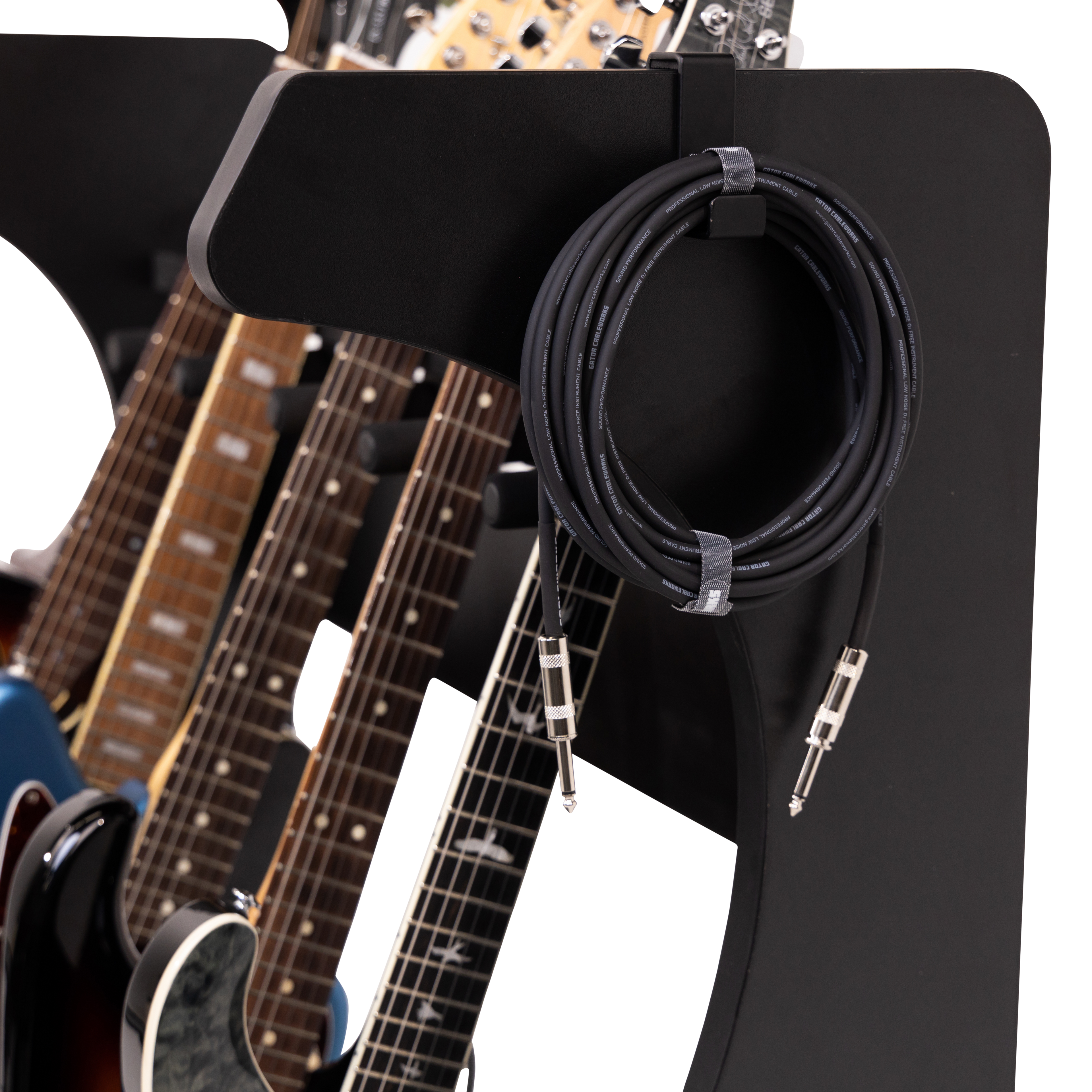 Elite Five Electric/Acoustic Guitar Rack - BLK