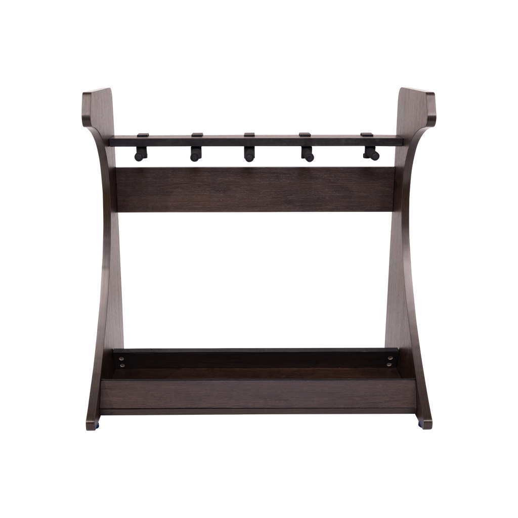 Elite Five Electric/Acoustic Guitar Rack – BRN