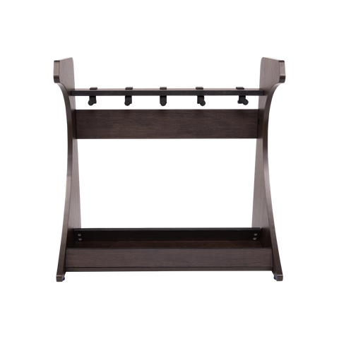 Elite Five Electric/Acoustic Guitar Rack – BRN