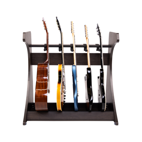 Elite Five Electric/Acoustic Guitar Rack – BRN