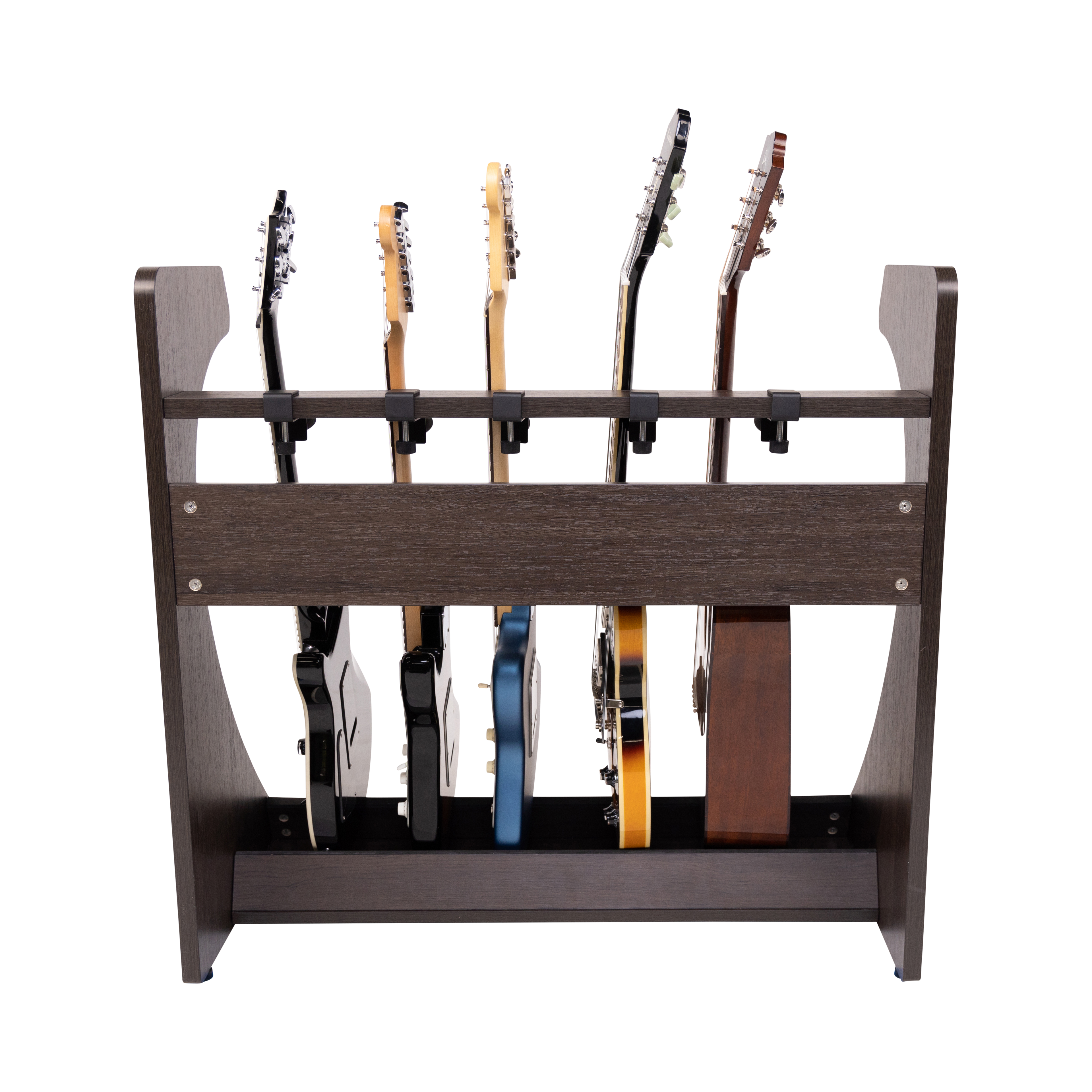 Elite Five Electric/Acoustic Guitar Rack – BRN