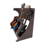 Elite Five Electric/Acoustic Guitar Rack – BRN