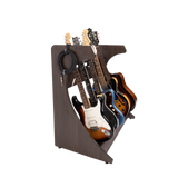 Elite Five Electric/Acoustic Guitar Rack – BRN