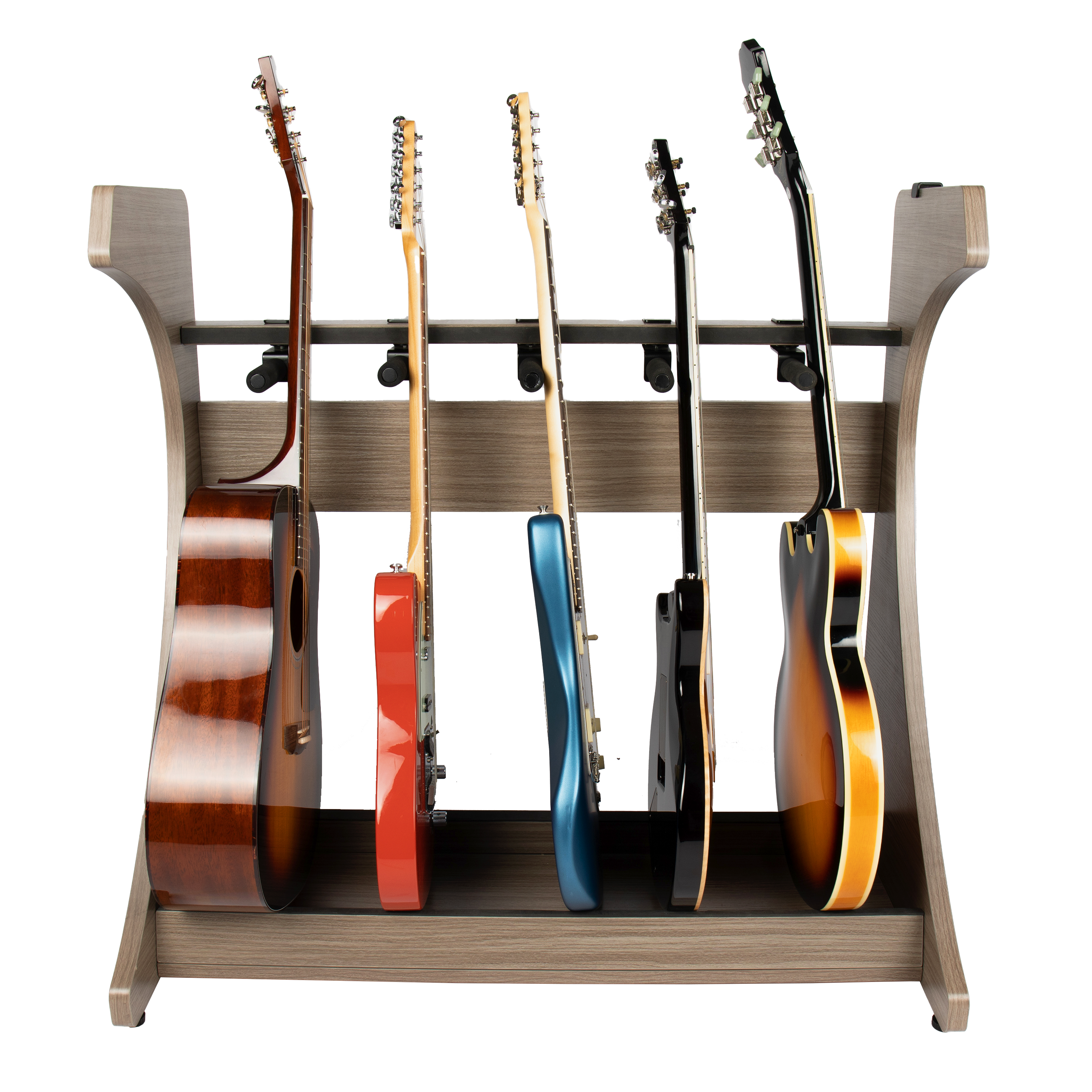 Elite Five Electric/Acoustic Guitar Rack – GRY