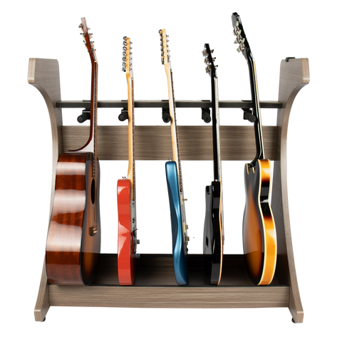 Elite Five Electric/Acoustic Guitar Rack – GRY