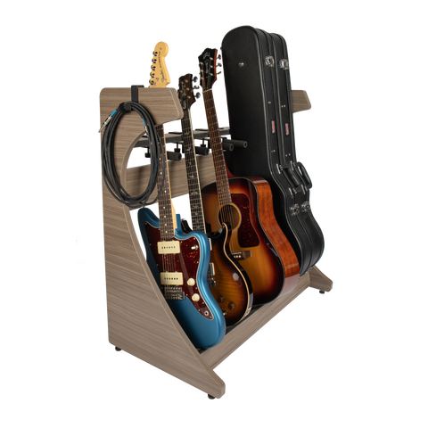 Elite Five Electric/Acoustic Guitar Rack – GRY