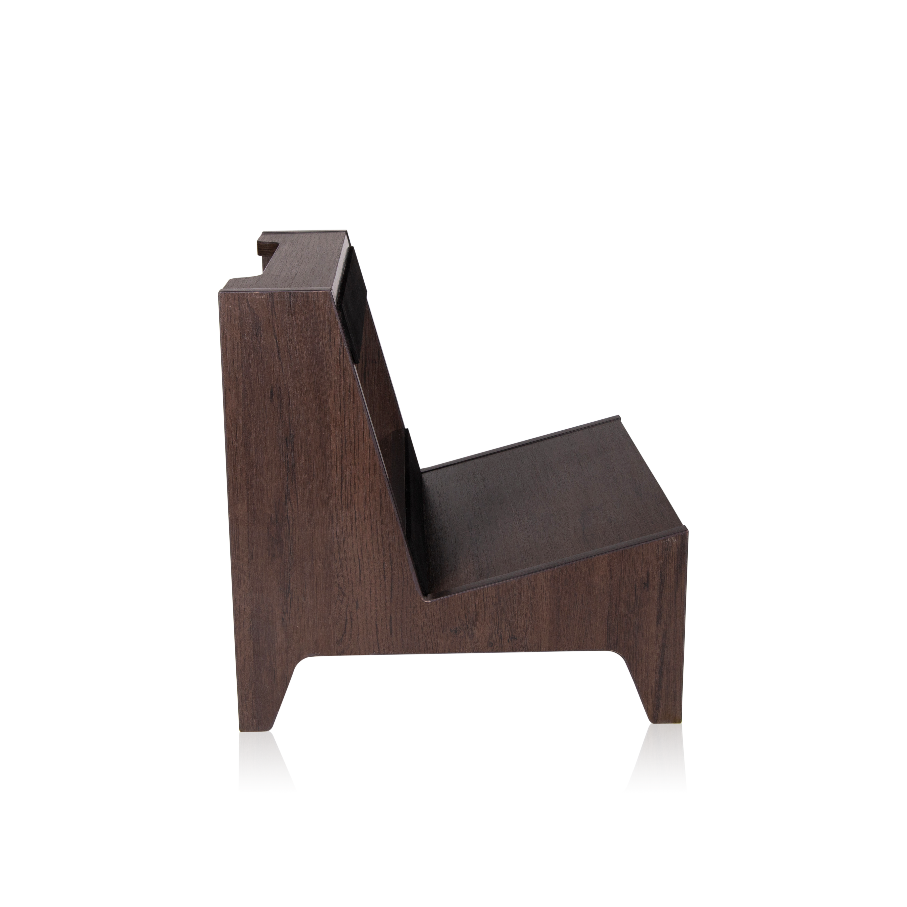 Elite Series Small Guitar Amp Stand – Brown