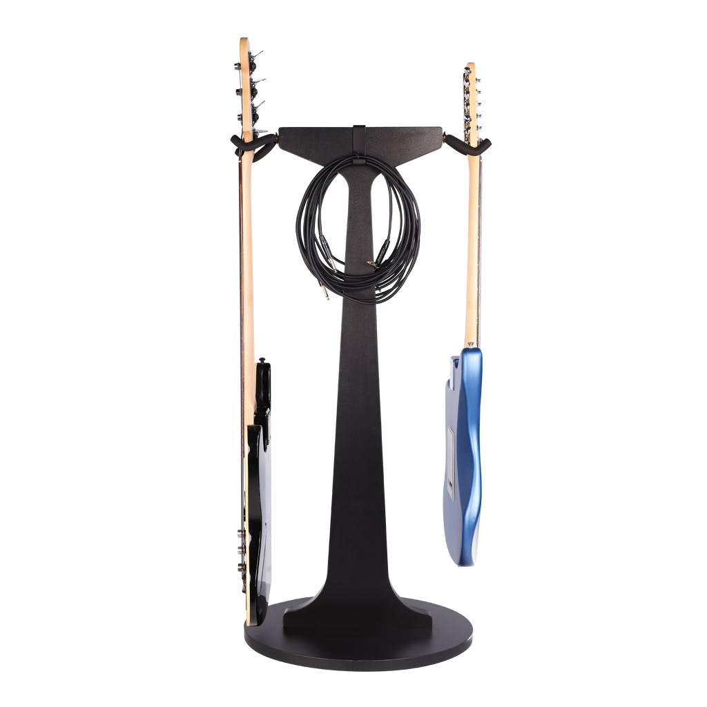Elite Series 2X Guitar Hanging Stand, Black Finish