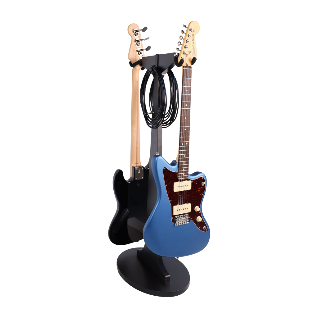 Elite Series 2X Guitar Hanging Stand, Black Finish