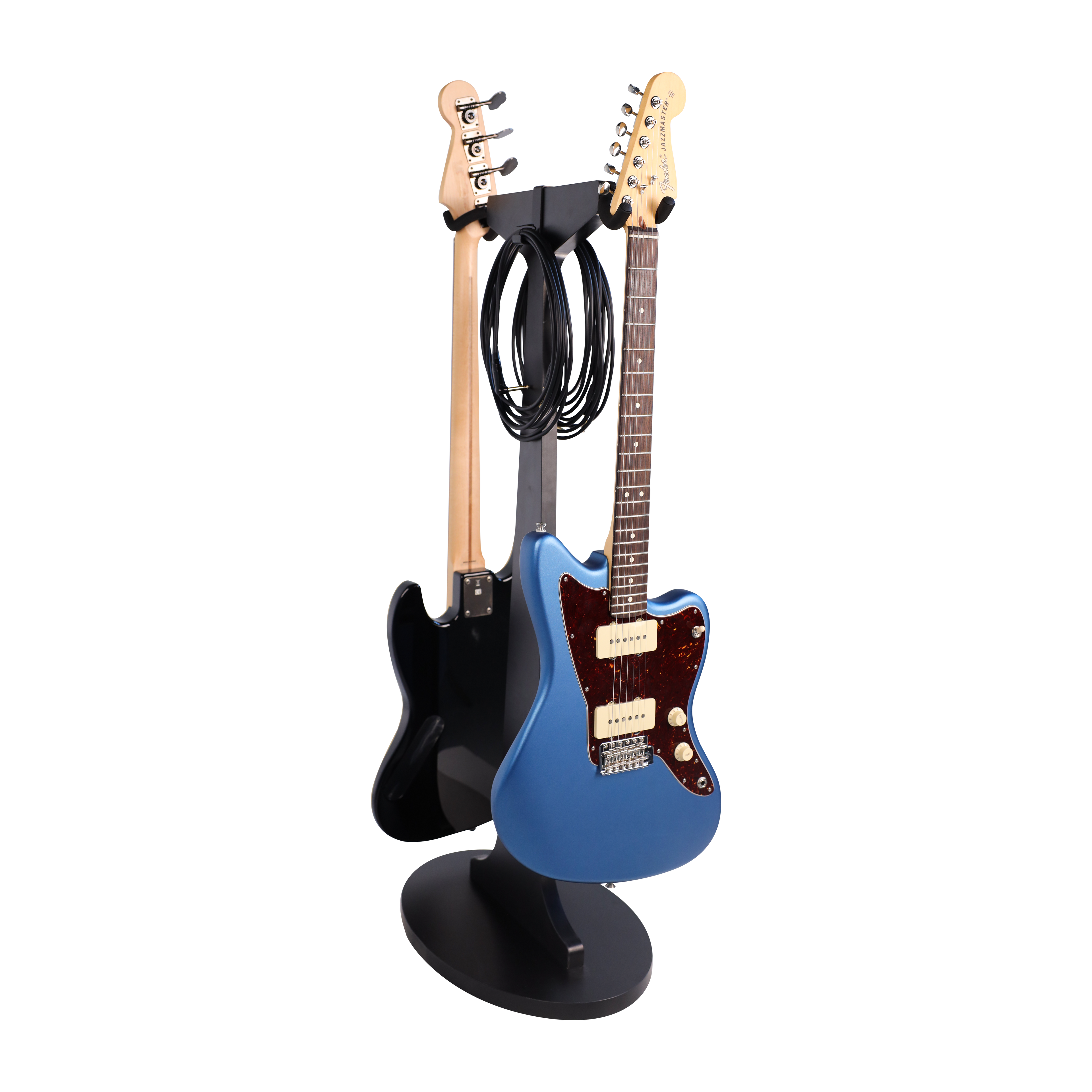 Elite Series 2X Guitar Hanging Stand, Black Finish