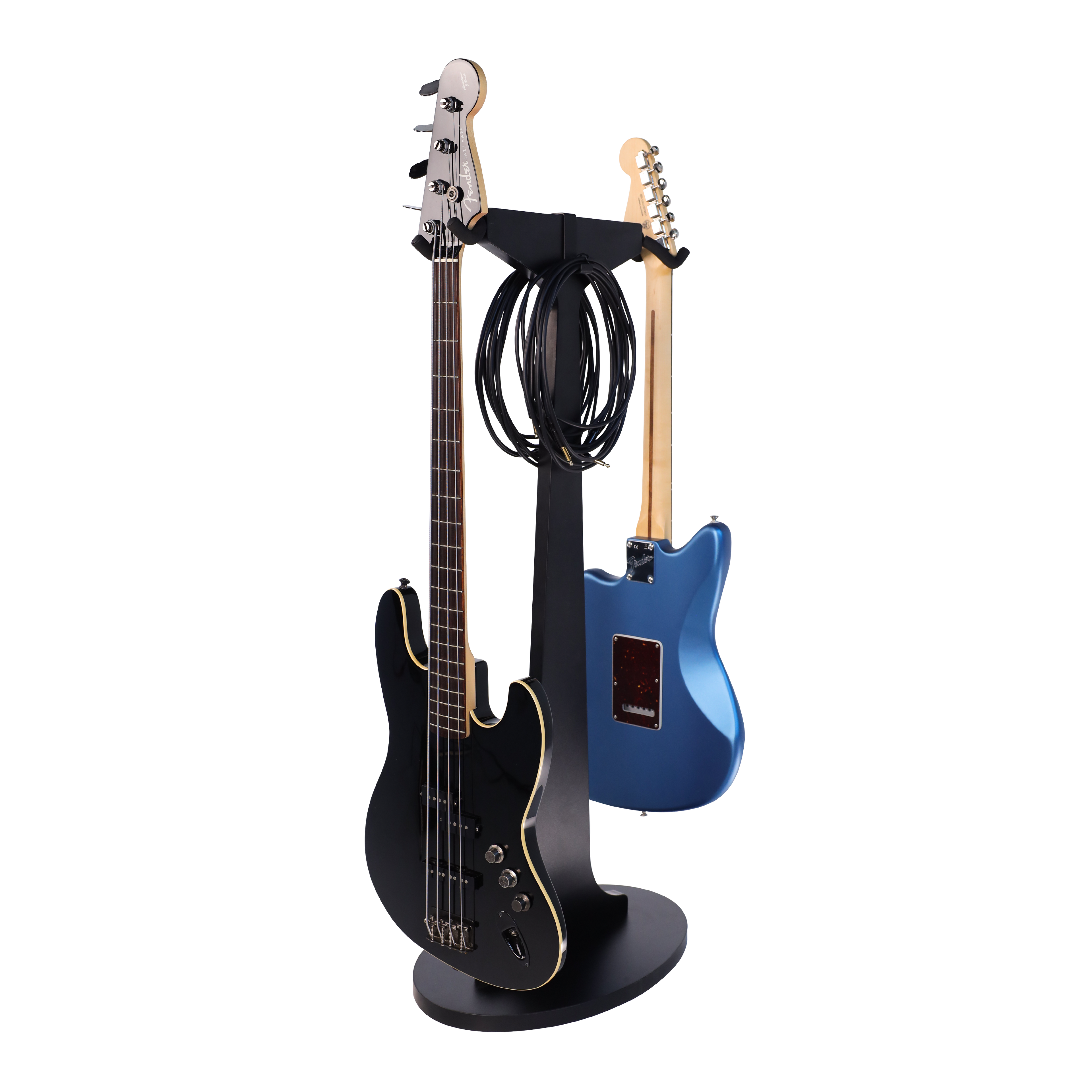 Elite Series 2X Guitar Hanging Stand, Black Finish