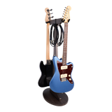 Elite Series 2X Guitar Hanging Stand, Brown Finish