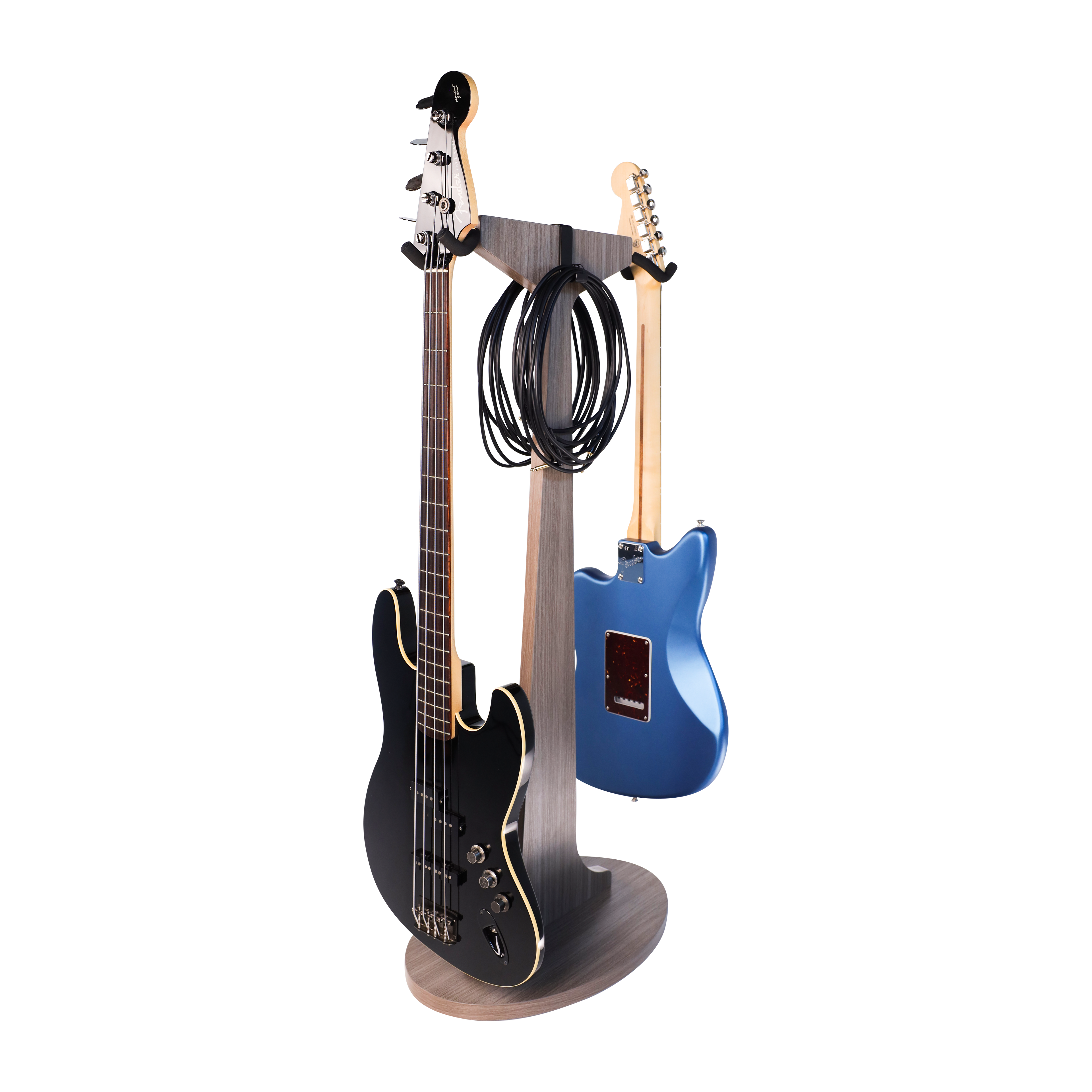 Elite Series 2X Guitar Hanging Stand, Grey Finish