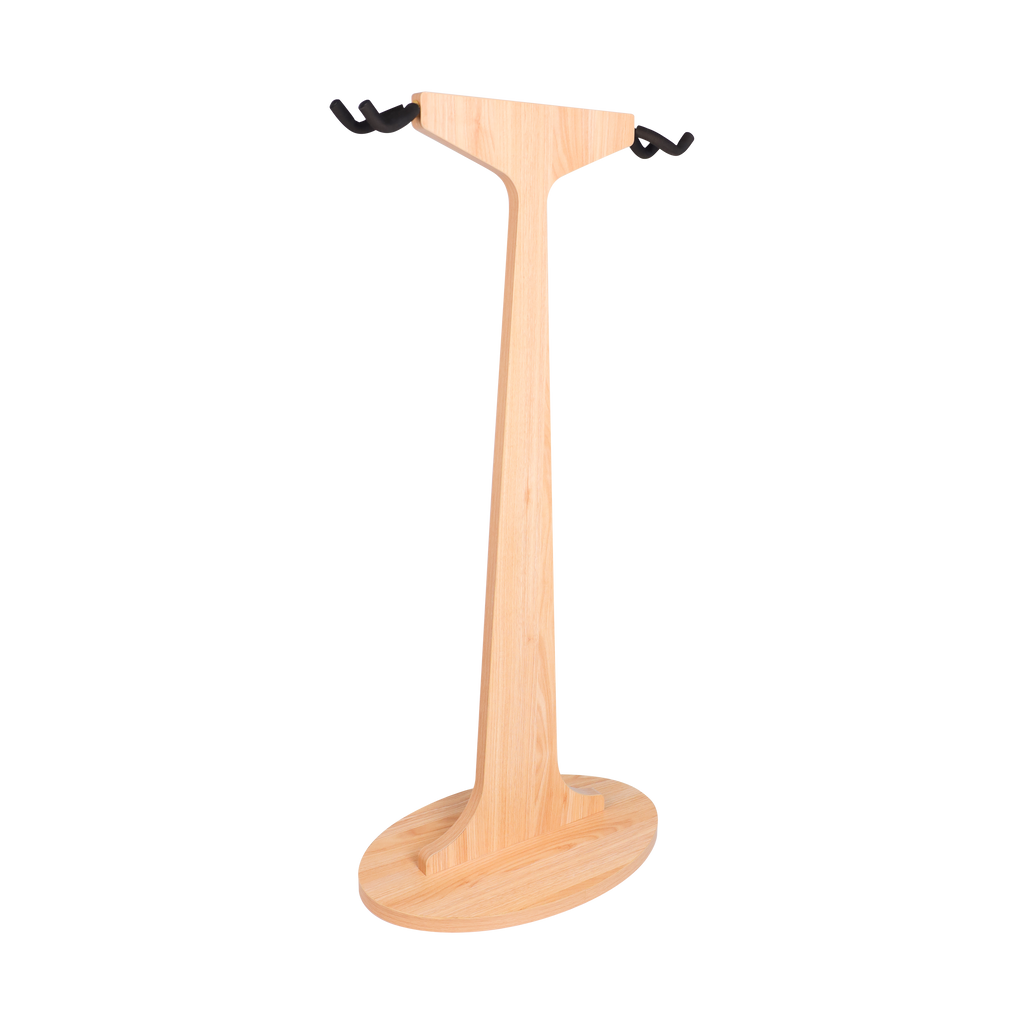 Elite Series 2X Guitar Hanging Stand, Maple Finish