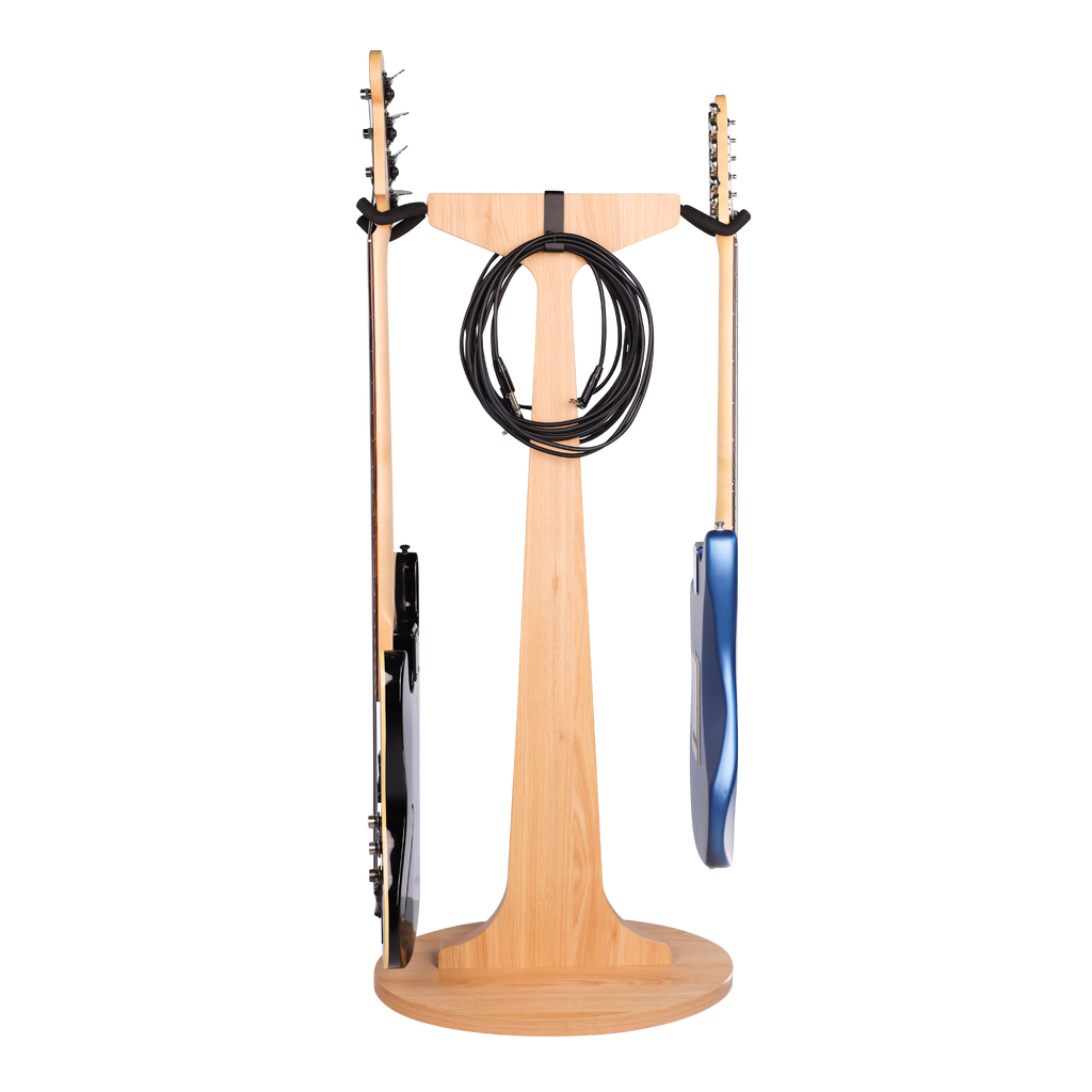 Elite Series 2X Guitar Hanging Stand, Maple Finish