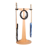 Elite Series 2X Guitar Hanging Stand, Maple Finish