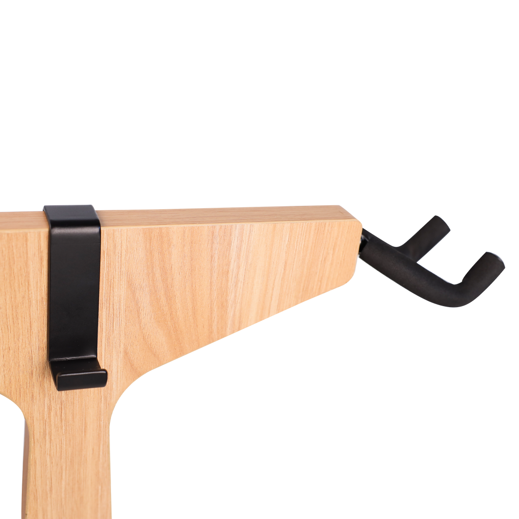 Elite Series 2X Guitar Hanging Stand, Maple Finish