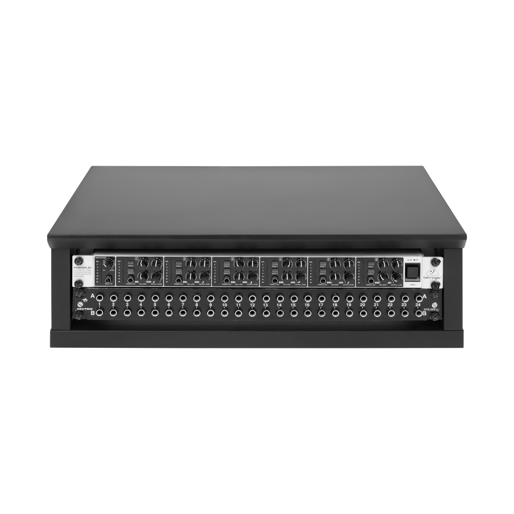 Elite Series Furniture Desktop 2U Studio Rack BLK