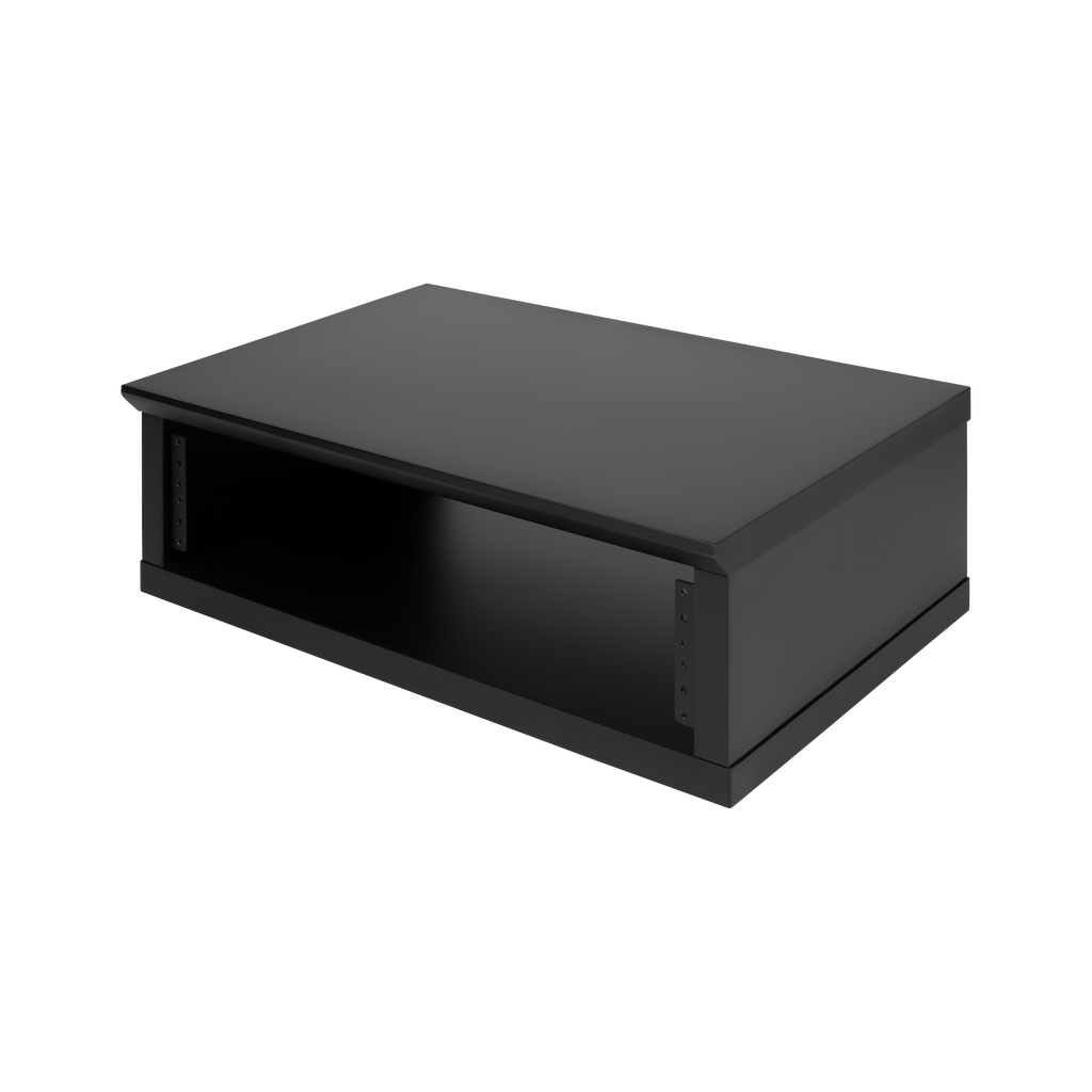 Elite Series Furniture Desktop 2U Studio Rack BLK