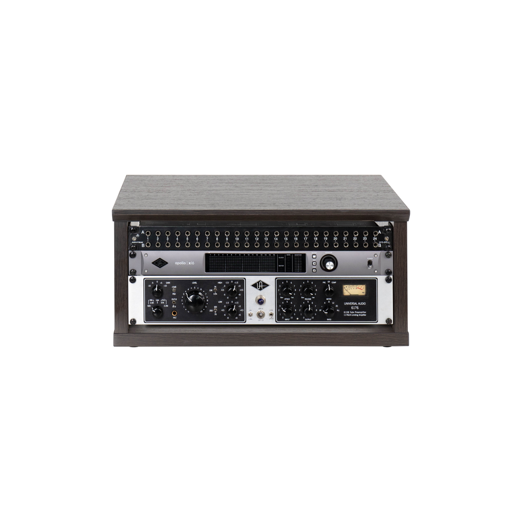 Elite Series Furniture Desktop 4U Studio Rack BRN