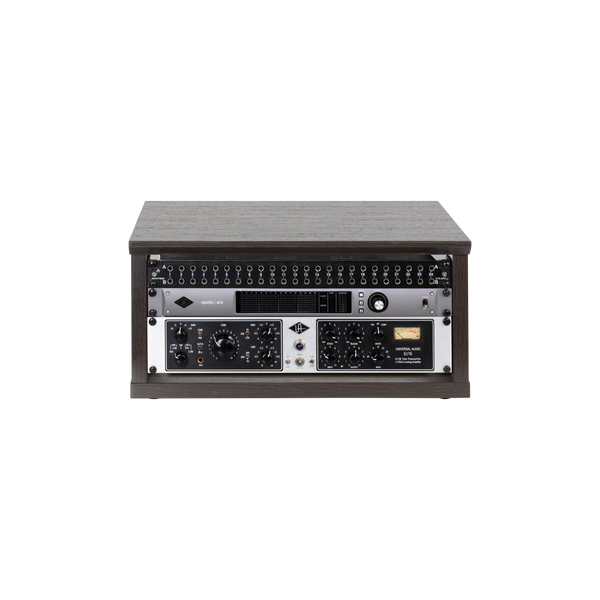 Elite Series Furniture Desktop 4U Studio Rack BRN