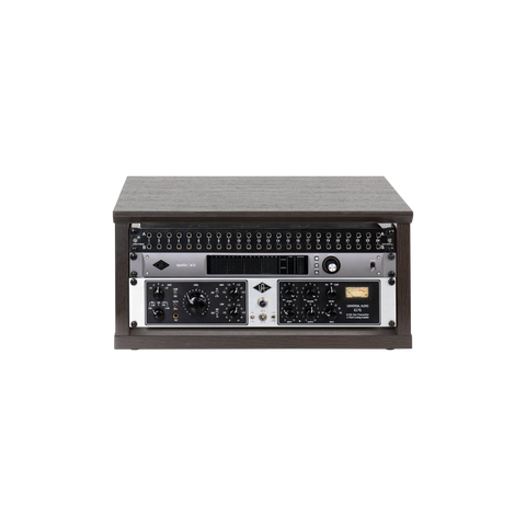 Elite Series Furniture Desktop 4U Studio Rack BRN