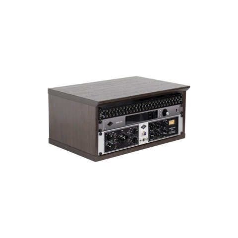 Elite Series Furniture Desktop 4U Studio Rack BRN