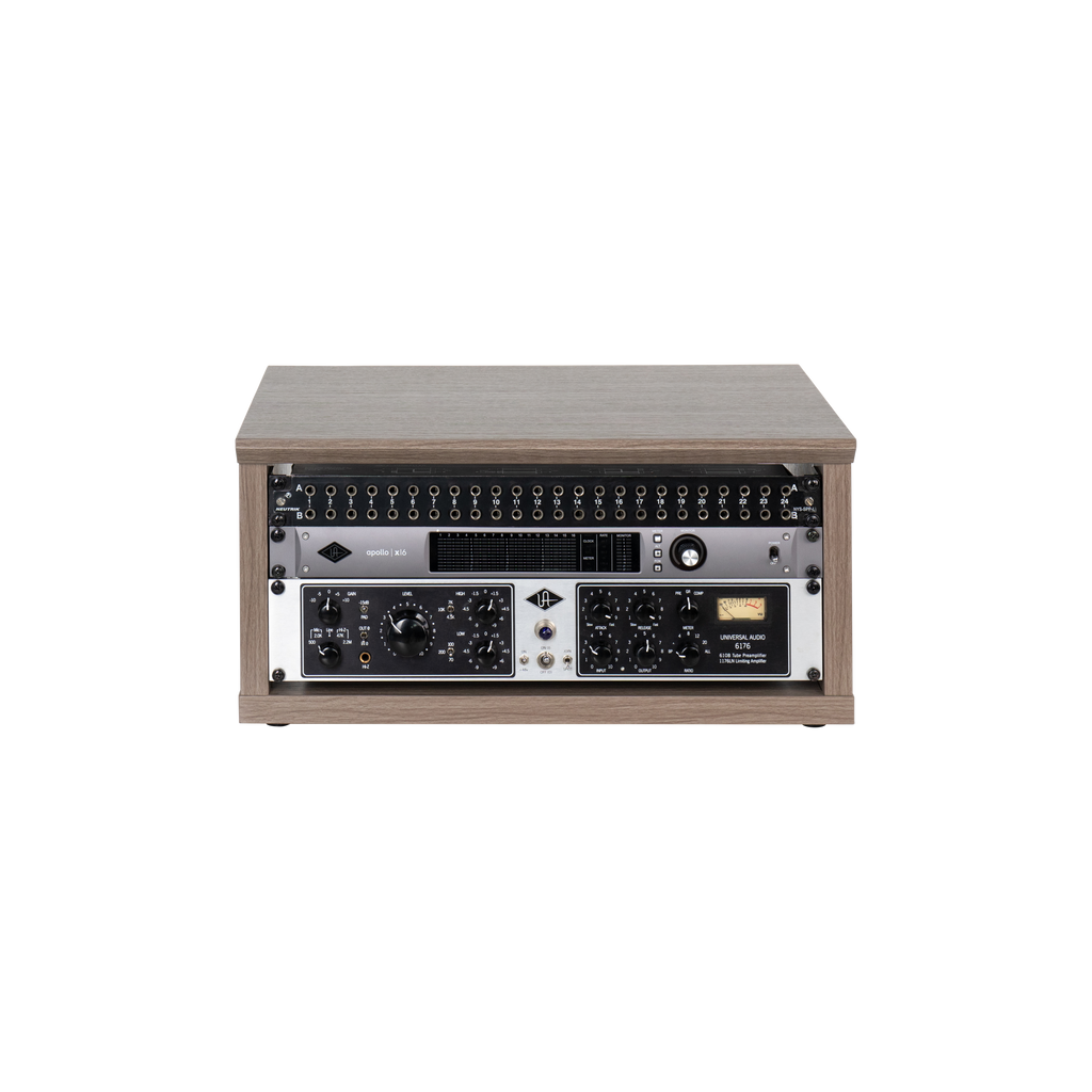 Elite Series Furniture Desktop 4U Studio Rack GRY