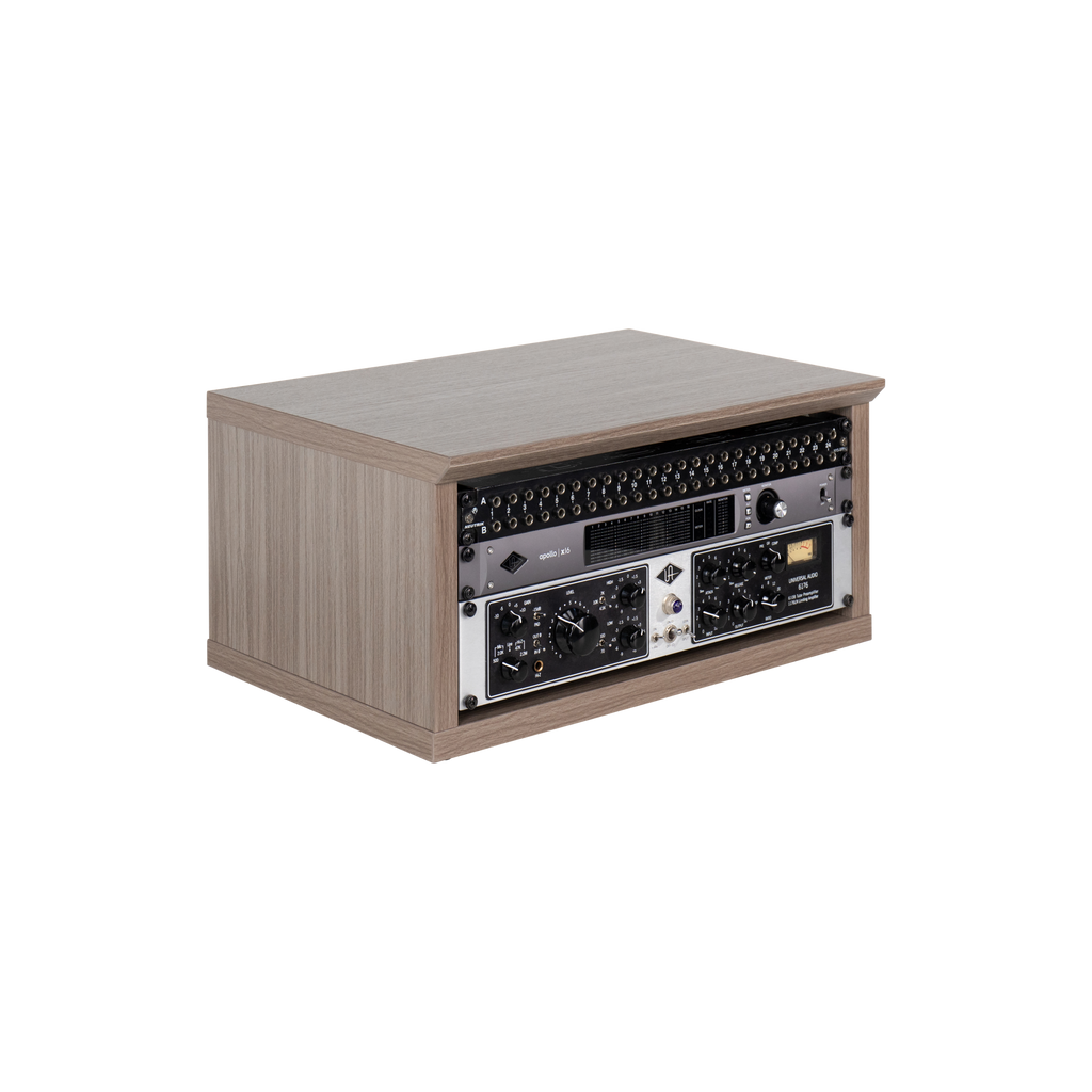 Elite Series Furniture Desktop 4U Studio Rack GRY