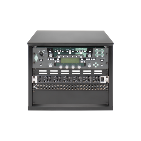 Elite Series Furniture Desktop 8U Studio Rack BLK