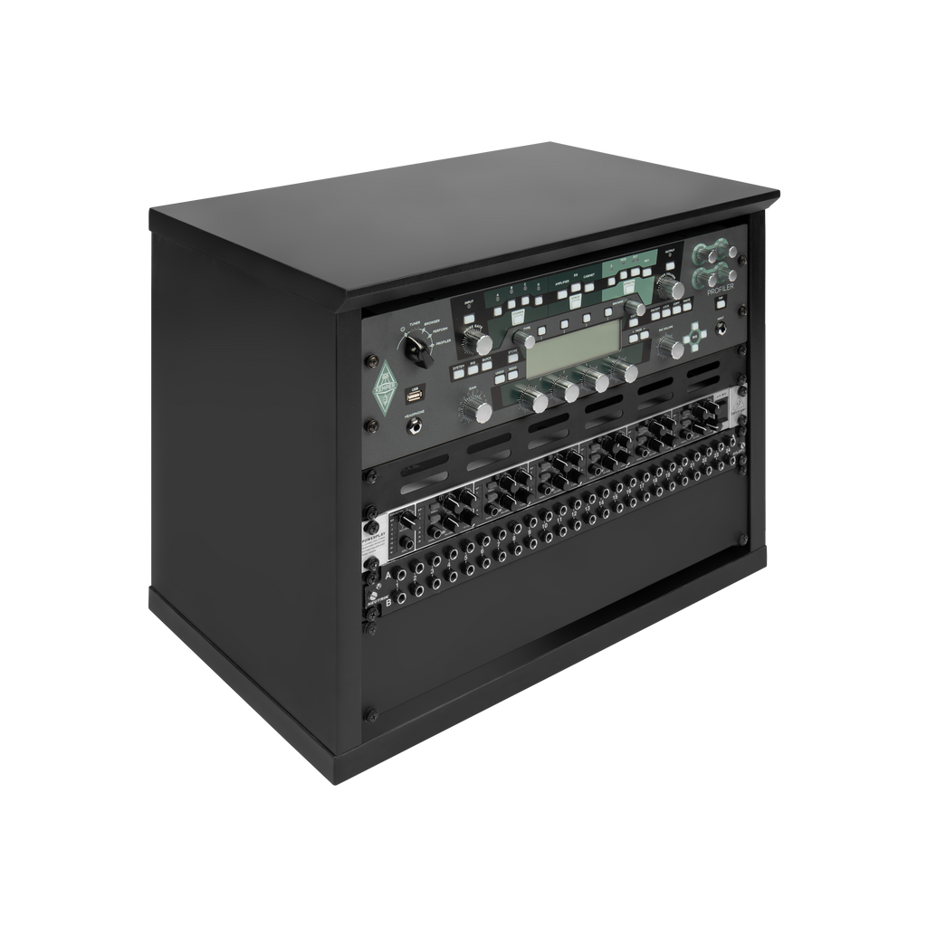 Elite Series Furniture Desktop 8U Studio Rack BLK