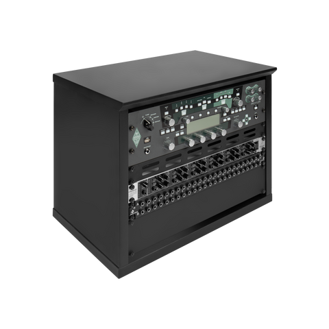 Elite Series Furniture Desktop 8U Studio Rack BLK