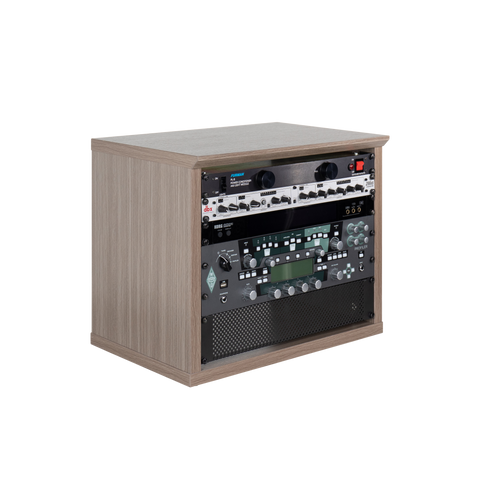 Elite Series Furniture Desktop 8U Studio Rack GRY