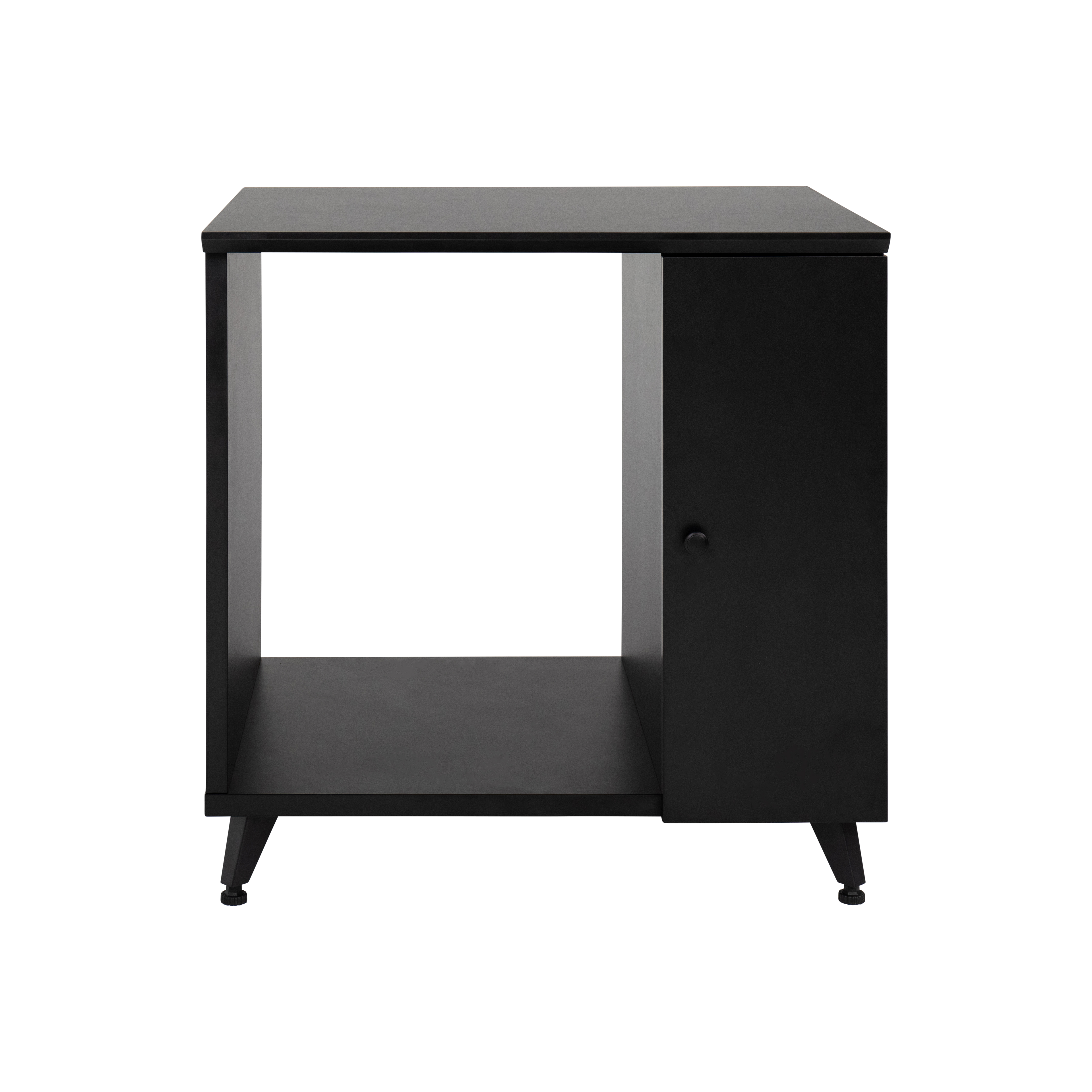Elite Series Sidecar Rack Cabinet w/ Shelf – BLK