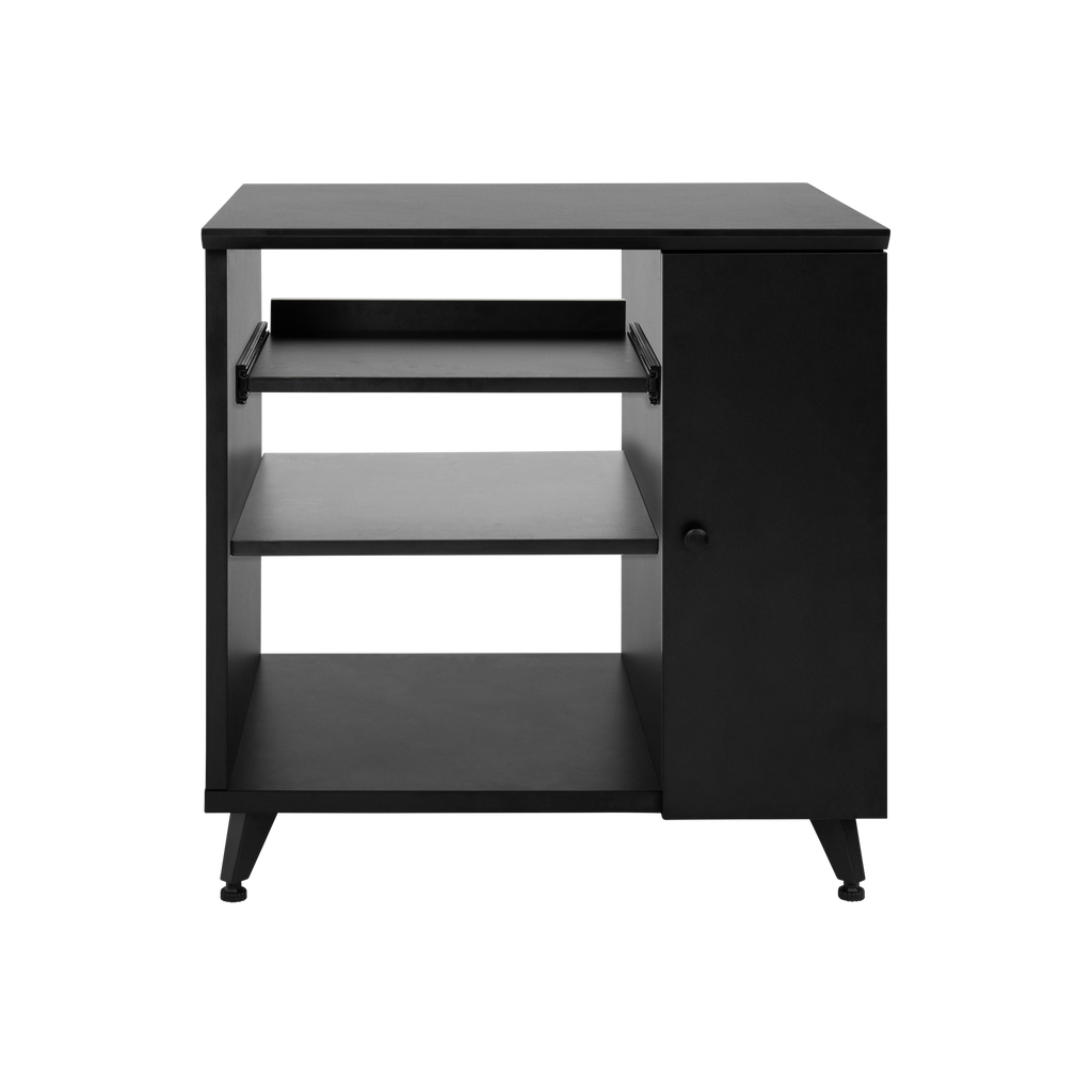 Elite Series Sidecar Rack Cabinet w/ Shelf – BLK