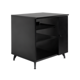 Elite Series Sidecar Rack Cabinet w/ Shelf – BLK