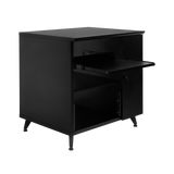 Elite Series Sidecar Rack Cabinet w/ Shelf – BLK