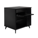 Elite Series Sidecar Rack Cabinet w/ Shelf – BLK