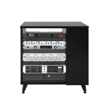 Elite Series Sidecar Rack Cabinet w/ Shelf – BLK