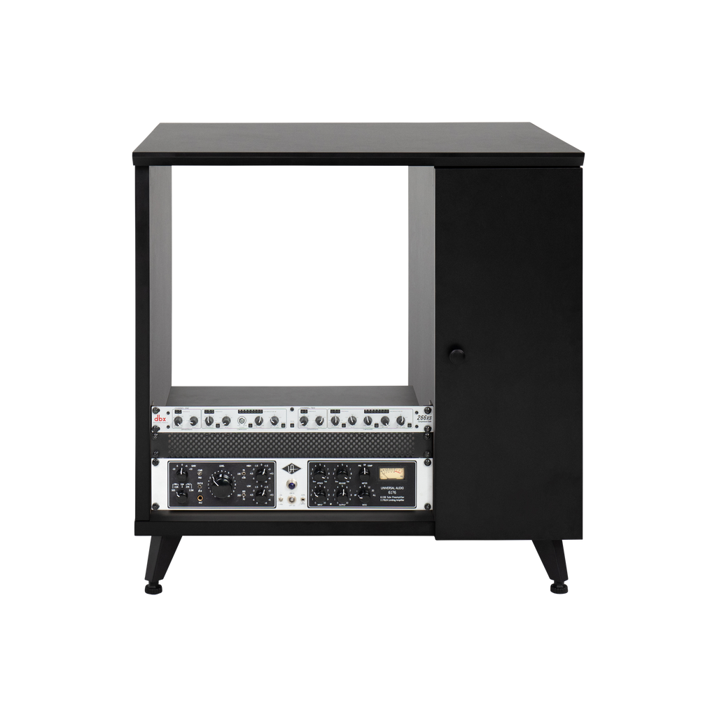 Elite Series Sidecar Rack Cabinet w/ Shelf – BLK